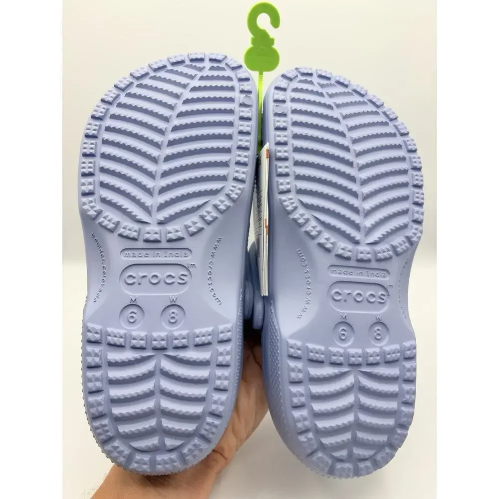 Crocs Men's Classic Clog Authentic Shoe Style 10001 Sz US M 6 W 8 NWT Light Blue